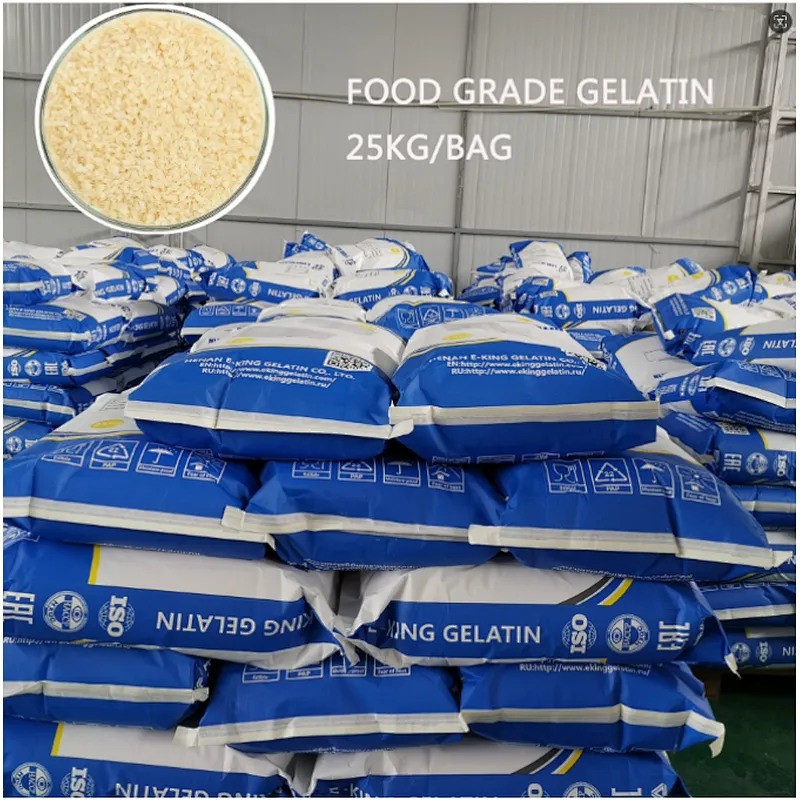 Gelatin food grade gelatin 260 Bloom for jelly candy jelly meat
